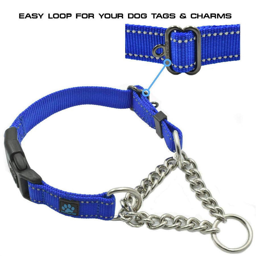 Stainless Steel Chain Martingale Collar